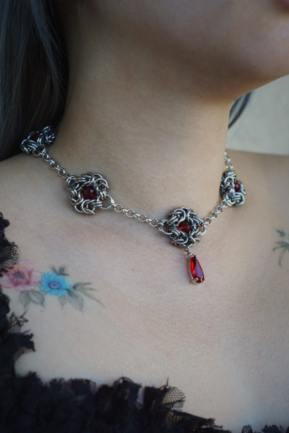 Eternal Necklace (Crimson)