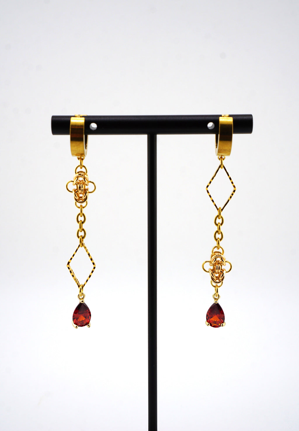 Calcifer Chainmaille Earrings