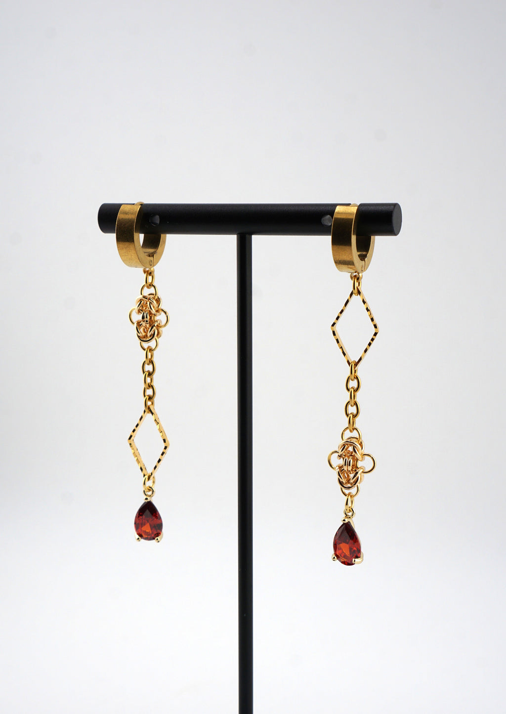 Calcifer Chainmaille Earrings