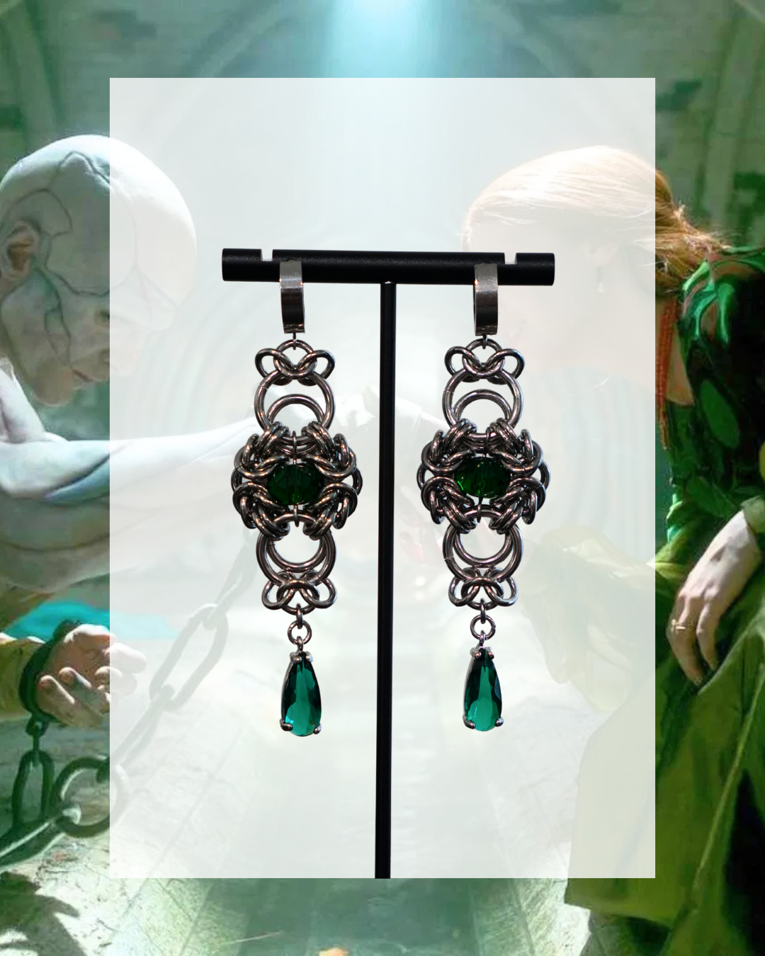 Creation of Man Earrings