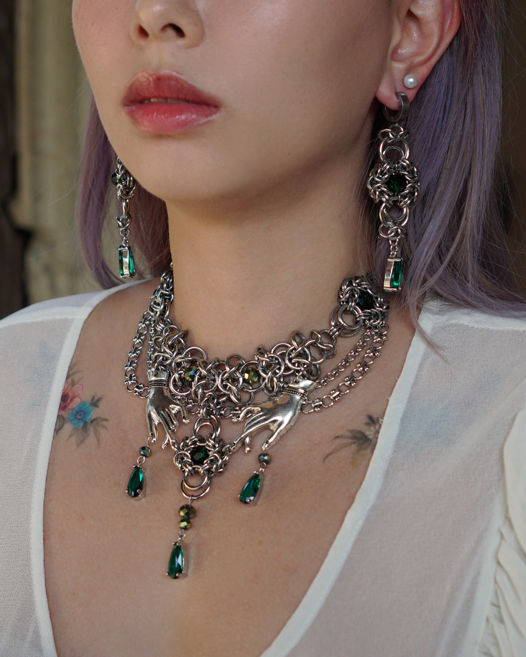 Creation of Man Earrings