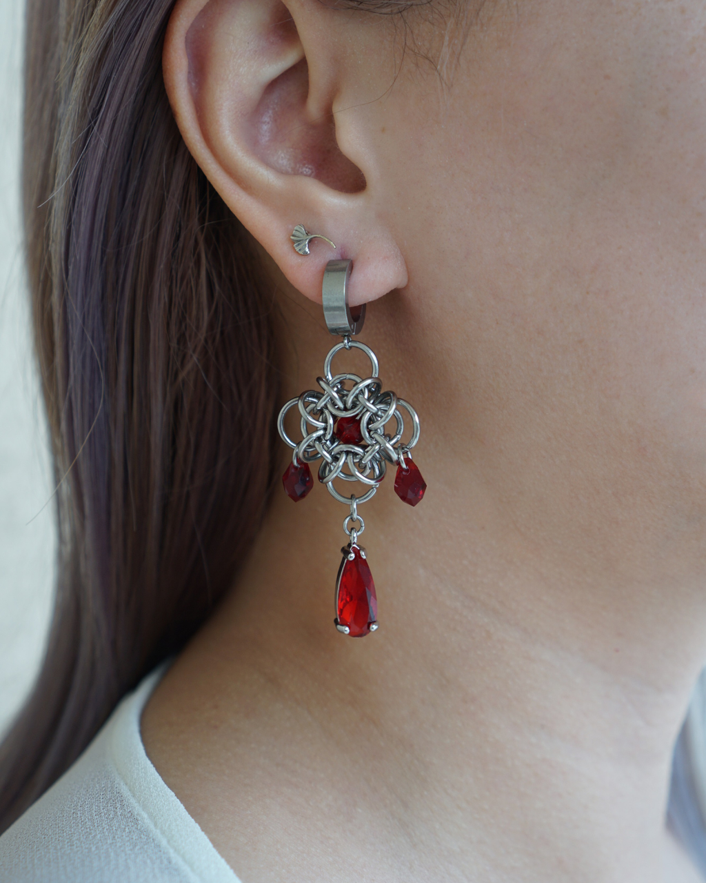 The Manner of Devil Who Made Him Earrings