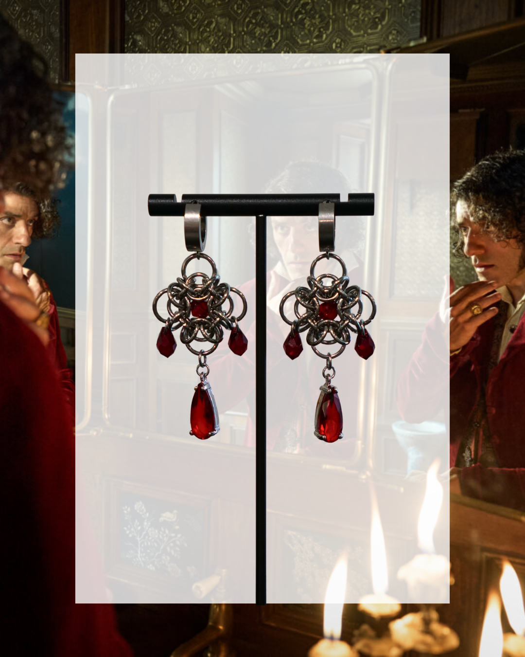 The Manner of Devil Who Made Him Earrings