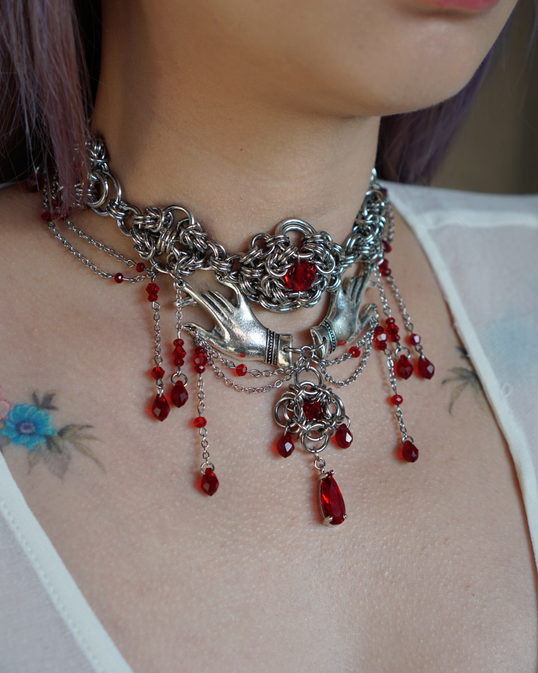 The Manner of Devil Who Made Him Necklace