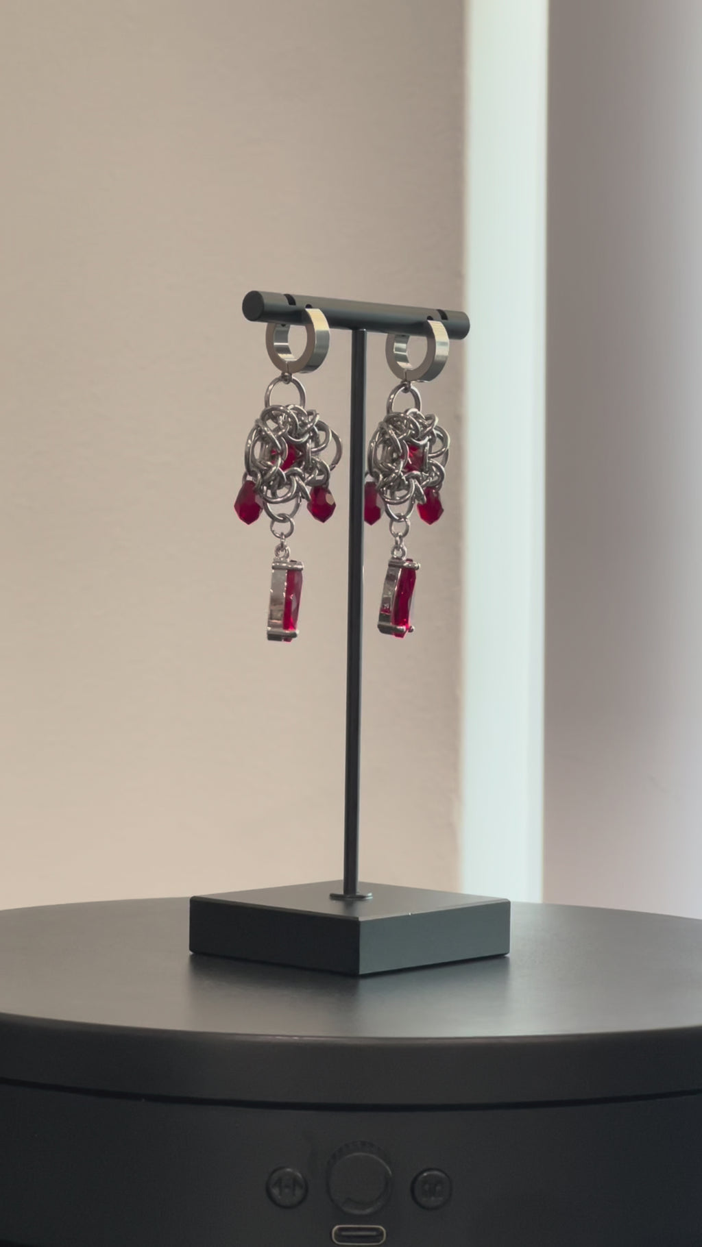 The Manner of Devil Who Made Him Earrings