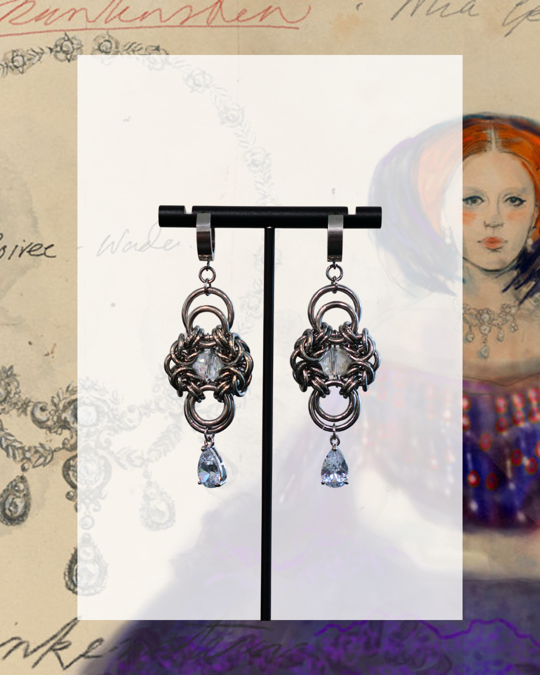 In the Symmetry and the Shapes Earrings